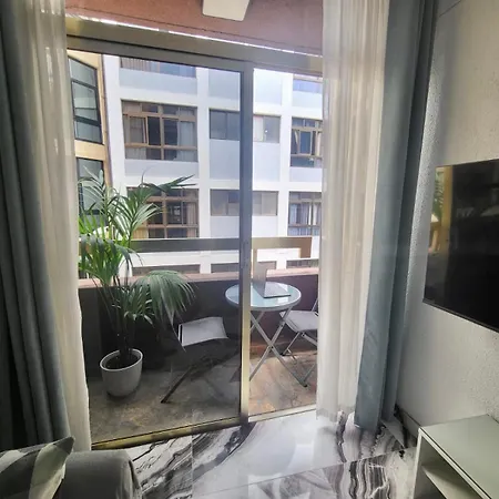 2 Bedrooms Flat + Balcony + Parking At Las Canteras Beach Las Palmas Buitenkant foto